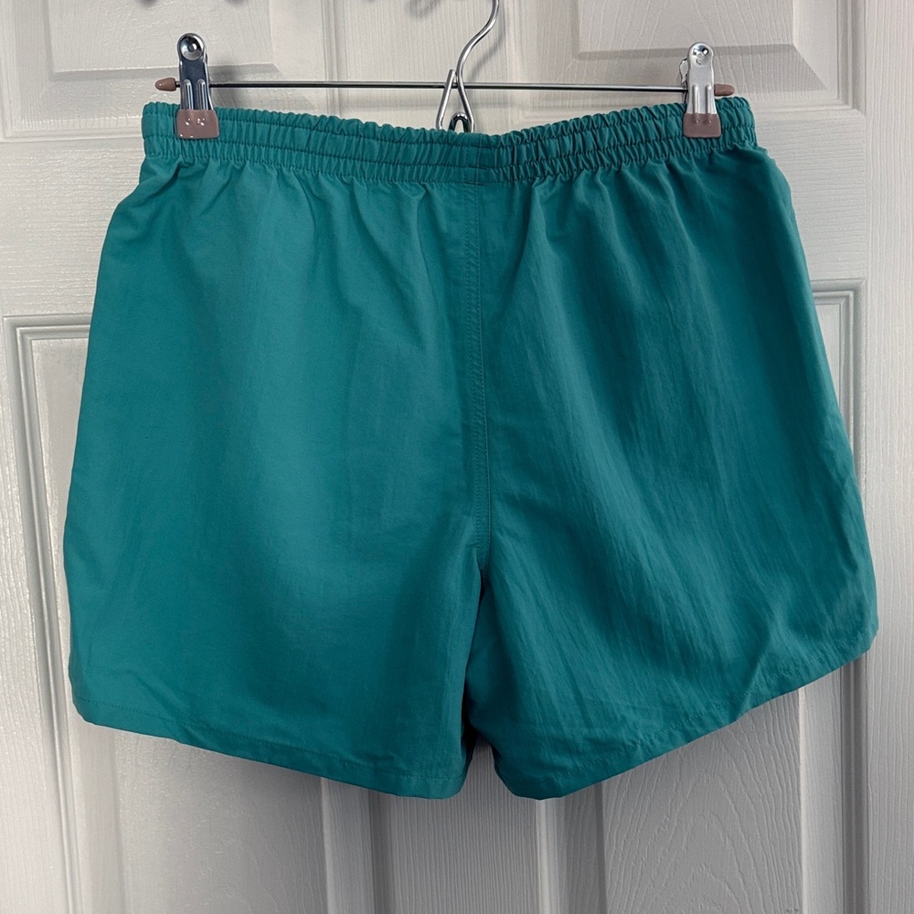 NWT Patagonia Women's Teal Baggies Shorts - small - Picture 4 of 4